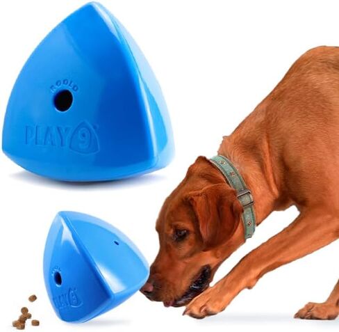 Roolo Dog Treat Dispenser Toy – Dog Toys Interactive Enrichment Puzzle Feeder for All Dog Sizes and Breeds – Durable Slow Feeder for Mental Stimulation & Boredom Relief Gifts for Dogs in Saudi Arabia
