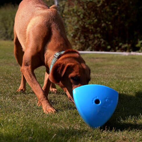 Roolo Dog Treat Dispenser Toy – Dog Toys Interactive Enrichment Puzzle Feeder for All Dog Sizes and Breeds – Durable Slow Feeder for Mental Stimulation & Boredom Relief Gifts for Dogs in Saudi Arabia