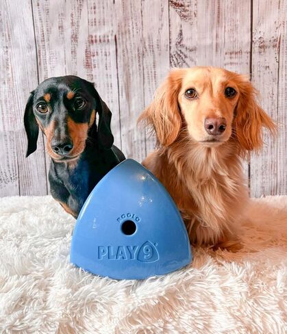 Roolo Dog Treat Dispenser Toy – Dog Toys Interactive Enrichment Puzzle Feeder for All Dog Sizes and Breeds – Durable Slow Feeder for Mental Stimulation & Boredom Relief Gifts for Dogs in Saudi Arabia