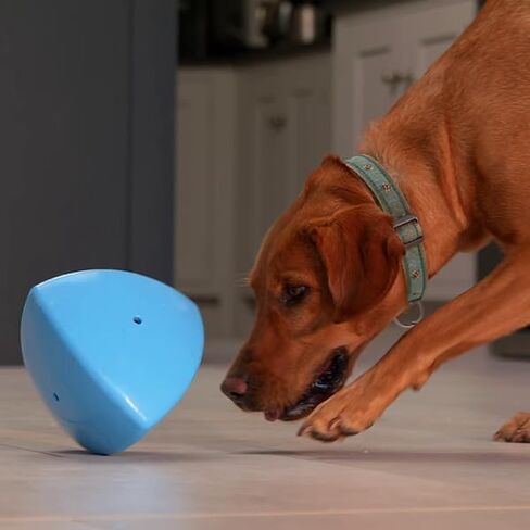 Roolo Dog Treat Dispenser Toy – Dog Toys Interactive Enrichment Puzzle Feeder for All Dog Sizes and Breeds – Durable Slow Feeder for Mental Stimulation & Boredom Relief Gifts for Dogs in Saudi Arabia
