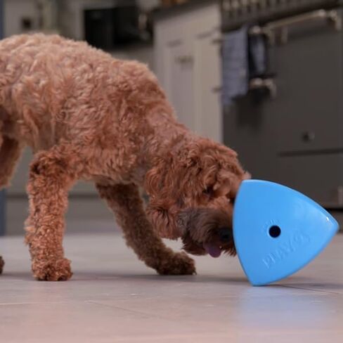 Roolo Dog Treat Dispenser Toy – Dog Toys Interactive Enrichment Puzzle Feeder for All Dog Sizes and Breeds – Durable Slow Feeder for Mental Stimulation & Boredom Relief Gifts for Dogs in Saudi Arabia