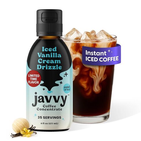 Coffee Concentrate - Limited Release Flavors - Cold Brew Coffee, Perfect for Hot or Iced Instant Coffees, Hot Drinks, Cold Brew Concentrate, 35 Servings - Birthday Cake in Saudi Arabia