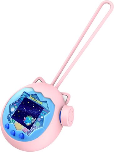 حافظة سيليكون من Geiomoo للحيوانات الأليفة الافتراضية التفاعلية Tamagotchi Paradise، غطاء حماية ناعم ومرن مقاوم للخدش (وردي) in Kuwait