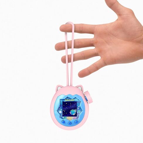 حافظة سيليكون من Geiomoo للحيوانات الأليفة الافتراضية التفاعلية Tamagotchi Paradise، غطاء حماية ناعم ومرن مقاوم للخدش (وردي) in Kuwait