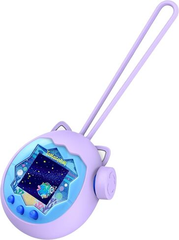 حافظة سيليكون من Geiomoo للحيوانات الأليفة الافتراضية التفاعلية Tamagotchi Paradise، غطاء حماية ناعم ومرن مقاوم للخدش (وردي) in Kuwait