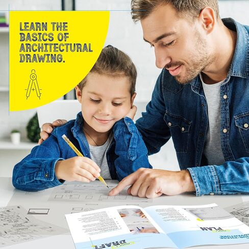 Dan&Darci Architecture Kit for Kids - 8 9 10 11 12 Year Old Girl Gifts - Boys Toys Age 8-10 - STEM Toys for Ages 8-13 - 12 Year Old Boy Birthday Gift for Girls - Architect Home Model Kit in Saudi Arabia