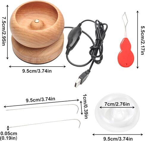 Bracelet Making Machine, Rotating Speed Adjustment Arts and Crafts Tool, Electric Bead Spinner for Hobbyists, Jewelry Lovers, Girls, Women, DIY Projects in Saudi Arabia