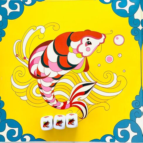 Gourd Fish Shrimp Crab Dice Crown Anchor Game Chuck A Luck Game BAU Ca Tom Cua- BAU Cua Ca Cop- Klah Klok in Kuwait