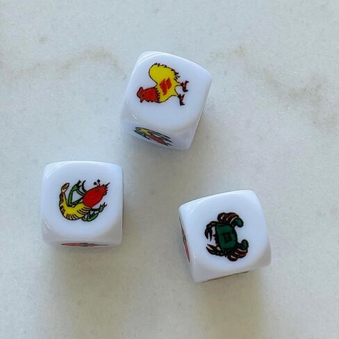 Gourd Fish Shrimp Crab Dice Crown Anchor Game Chuck A Luck Game BAU Ca Tom Cua- BAU Cua Ca Cop- Klah Klok in Kuwait