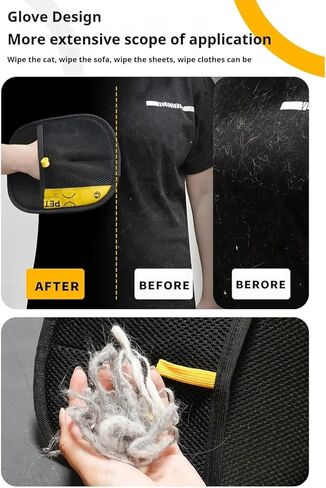 Reusable Electrostatic Pet Grooming Glove, Hair Removal Mitt for Dog Cat Shedding on Furniture Clothes in Saudi Arabia