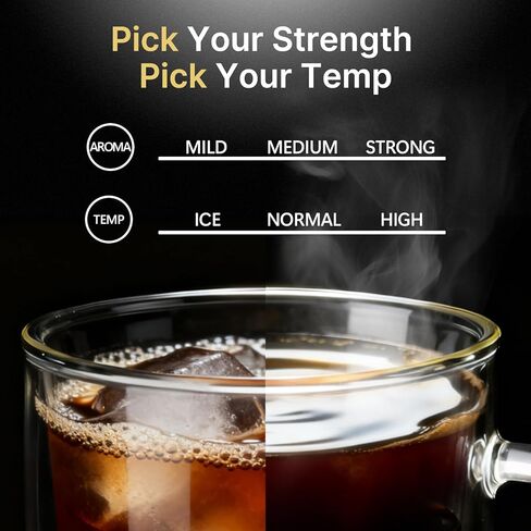 Coffee Maker with Grinder, 22OZ Drip Coffee Maker with 5 Cup Glass Carafe and Removable Filter, Programmable Hot and Cold Bean to Cup Coffee Machine with Timer, Auto Shut Off in Kuwait