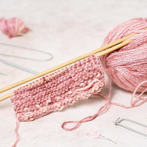 20 Pcs Crochet Pins for Amigurumi Single Pointed 2mm Bamboo Knitting Needles Short Smooth Knitting Needles for Beginners 2.75"/4.72" Mini Knit Pins for DIY Craft Crochet Supplies in Saudi Arabia