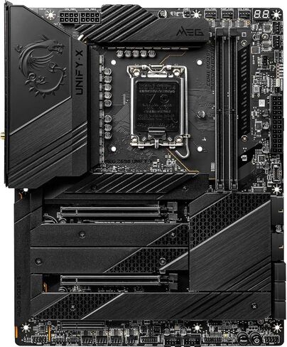 MSI MEG Z690 ACE Gaming Motherboard (E-ATX, 12th Gen Intel Core, LGA 1700 Socket, DDR5, Thunderbolt 4, PCIe 5, Dual 2.5G LAN, M.2 Slots, Wi-Fi 6E) in Kuwait