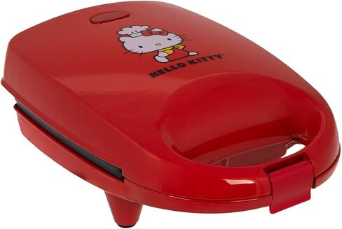 Hello Kitty Sandwich Maker, Electric 520W, Red, 6 x 8.75 inches in Saudi Arabia