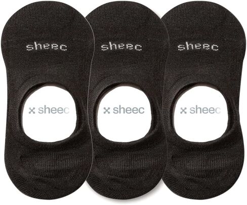 Sheec No Show Socks Active للنساء-بطانات رقيقة وذات تنفس ودائمة للأحذية الرياضية وأحذية القوارب-ملائمة دافئة ، تصميم غير انزلاق in Saudi Arabia