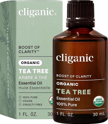 Cliganic Organic Citronella Essential Oil, 100% Pure Natural for Aromatherapy | Non-GMO Verified in Saudi Arabia