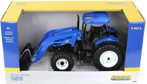 ERTL 1/16 نيو هولاند T6070 مع محمل وجرار MFD 13988 in Saudi Arabia