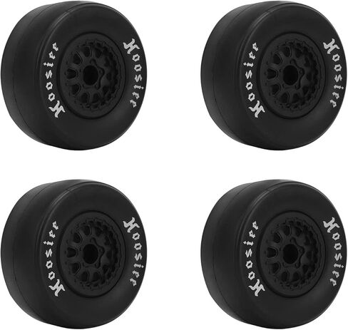1/10 Scale RC Car Tires 4Pcs Durable Rubber Tires with Plastic Wheel Hubs for Off Road Remote Control Cars Black 102mm Diameter in Saudi Arabia
