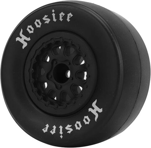 1/10 Scale RC Car Tires 4Pcs Durable Rubber Tires with Plastic Wheel Hubs for Off Road Remote Control Cars Black 102mm Diameter in Saudi Arabia