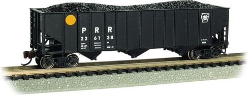 Bachmann Trains - Bethlehem Steel 100-TON 3-Bay Hopper - PENNSYLANIA - Yellow Ball #226138 - N Scale in Saudi Arabia