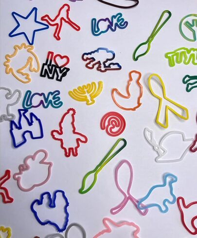 Sillybandz 100 مجموعة متنوعة من الأساور الممتعة والملونة للحفلات in Saudi Arabia