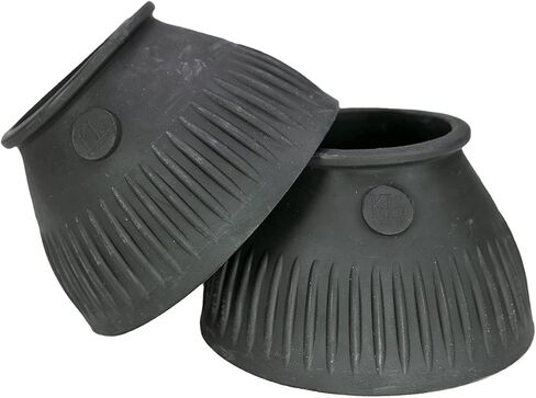 Italian Ribbed Pull-On Bell Boots in Kuwait