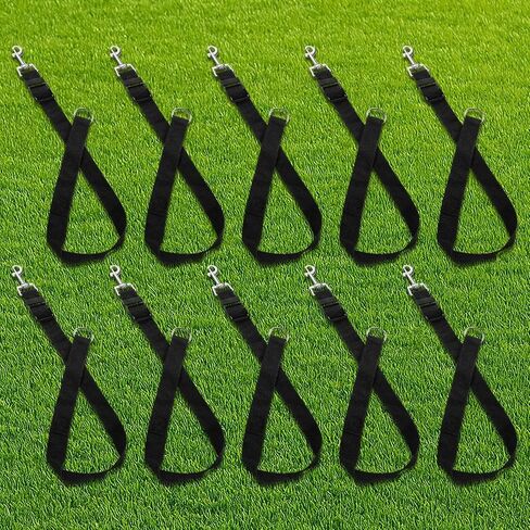 STARVAST 10 PCS Horse Bucket Straps, Sturdy Nylon Bucket Straps Adjustable Horse Trailer Ties for Water Bucket Horse, Hay Nets, Water Buckets, Horse Outdoor Feeders in Saudi Arabia