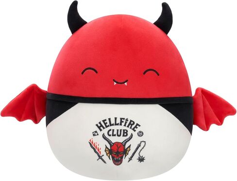 Squishmallows Original “Stranger Things" 12in Dante The Devil Plush - Official Jazwares Plush (Medium-Sized) in Saudi Arabia