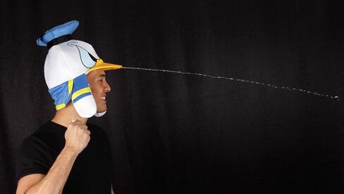 Disney Sprazy Donald Duck Toy Costume Hat - Water-Spraying Hat with Adjustable Fit in Saudi Arabia