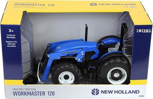 ERTL 1/16 New Holland Workmaster 120 Tractor with Front Loader 61013 in Saudi Arabia