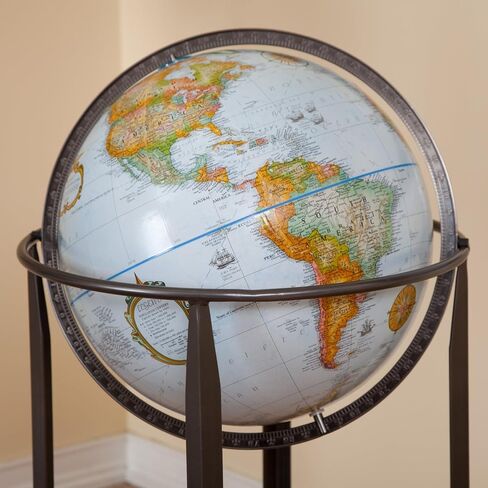 Replogle Globes Trafalgar Globe, 16", Blue in Saudi Arabia