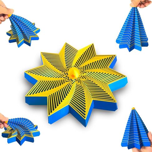 Fidget with Handle, 7-Inch Expanded Sensory Fidget Star, Desk Fidgets for Adults with ADHD in Saudi Arabia