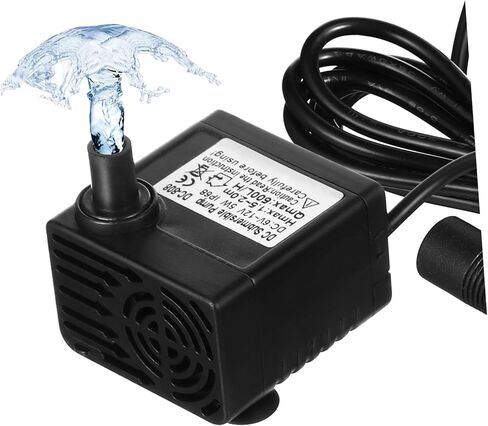 Ciieeo 12v Submersible Pump for Fish Tank Water Tank Outdoor Aquarium Filter Head Outlet in Saudi Arabia