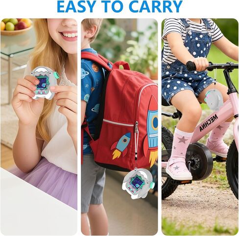 حافظة من السيليكون متوافقة مع Tamagotchi Paradise، ملحقات حافظة واقية مضادة للسقوط من Hianjoo Cute Shark مع حبل (لا يوجد اتصال للتفكيك) in Saudi Arabia