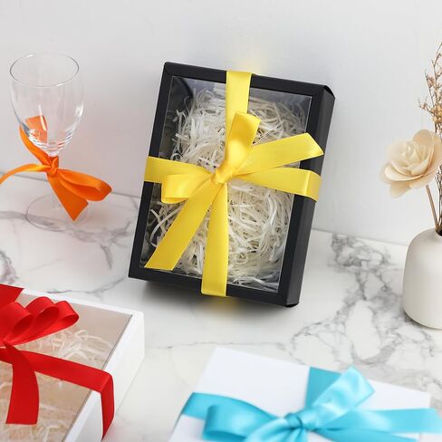 مستر بن - شريط من الساتان، 6 بكرات، 1 بوصة، 5 ياردات/لفة، شريط قوس قزح نابض بالحياة 1 بوصة in Kuwait