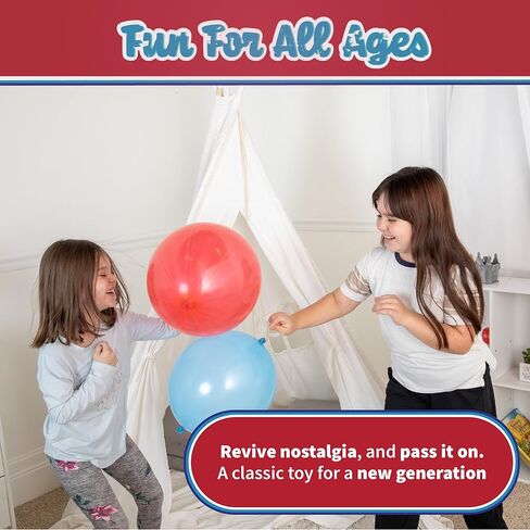 Way Back Toys Punch Balloon Set of 2, Novelty Family Fun Game for Ages 5 and up in Saudi Arabia