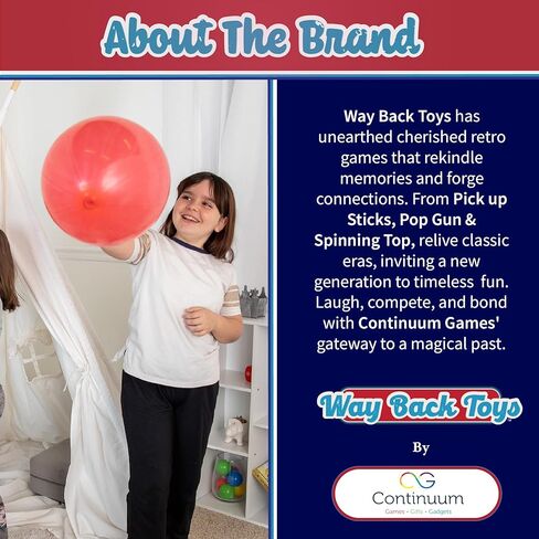 Way Back Toys Punch Balloon Set of 2, Novelty Family Fun Game for Ages 5 and up in Saudi Arabia