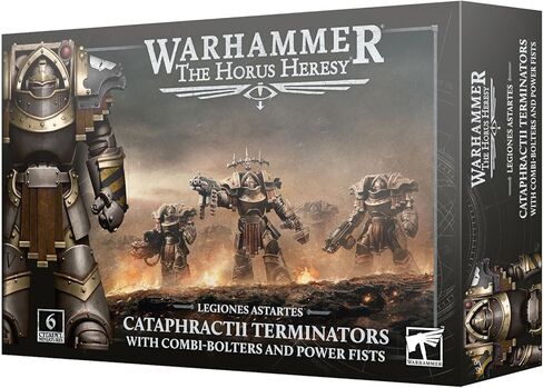 ورشة الألعاب Warhammer The Horus Heresy Legiones Astartes Cataphractii Terminators w/Combi-Bolters وقبضات القوة in Saudi Arabia
