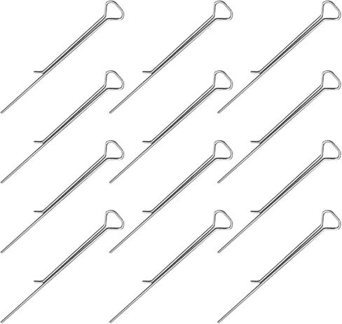 حوامل فتيل الشموع، 12 قطعة من مشابك فتيل الشموع المصنوعة من الفولاذ الكربوني لصنعها بنفسك، مشابك التثبيت، أداة حامل لأشكال الحاويات المختلفة، 4. 32 بوصة/11 سم in Kuwait