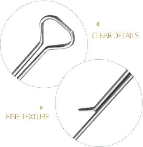 حوامل فتيل الشموع، 12 قطعة من مشابك فتيل الشموع المصنوعة من الفولاذ الكربوني لصنعها بنفسك، مشابك التثبيت، أداة حامل لأشكال الحاويات المختلفة، 4. 32 بوصة/11 سم in Kuwait