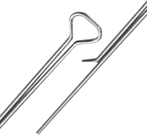 حوامل فتيل الشموع، 12 قطعة من مشابك فتيل الشموع المصنوعة من الفولاذ الكربوني لصنعها بنفسك، مشابك التثبيت، أداة حامل لأشكال الحاويات المختلفة، 4. 32 بوصة/11 سم in Kuwait