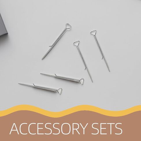 حوامل فتيل الشموع، 12 قطعة من مشابك فتيل الشموع المصنوعة من الفولاذ الكربوني لصنعها بنفسك، مشابك التثبيت، أداة حامل لأشكال الحاويات المختلفة، 4. 32 بوصة/11 سم in Kuwait