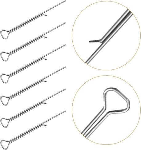 حوامل فتيل الشموع، 12 قطعة من مشابك فتيل الشموع المصنوعة من الفولاذ الكربوني لصنعها بنفسك، مشابك التثبيت، أداة حامل لأشكال الحاويات المختلفة، 4. 32 بوصة/11 سم in Kuwait