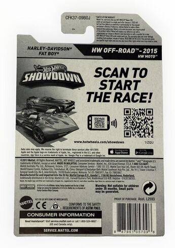 2013 HW HARLEY DAVIDSON FAT BOY MOTORCYCLE DIE CAST in Saudi Arabia