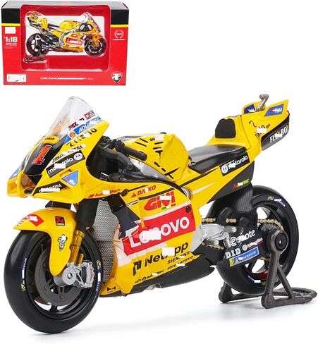 1/18 2023 GP#1 Alloy Motocross Racer for Bagnaia Champion Figure - Moto GP-Inspired Collectible Model, Adult Ideal Gift for Racing Enthusiasts in Saudi Arabia