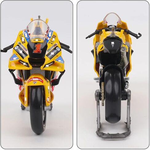 1/18 2023 GP#1 Alloy Motocross Racer for Bagnaia Champion Figure - Moto GP-Inspired Collectible Model, Adult Ideal Gift for Racing Enthusiasts in Saudi Arabia