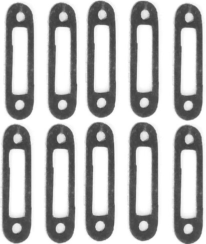 2 Sets 6591/97024 Gasket Muffler Non-Asbestos for Kyosho FW06 1/10 RC Car Upgrade Parts Spare Accessories (Black) in Saudi Arabia