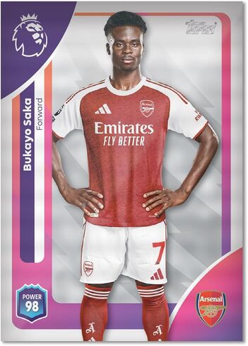 Topps Premier League 2026 - الإصدار الأول - Hall of Fame Super Tin #2. تحتوي على 50 بطاقة بالإضافة إلى 3 بطاقات Hall of Fame LE. in Kuwait