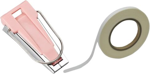 مجموعة أدوات صناعة الأشرطة والحزام القابلة للانصهار، ملحقات الخياطة، أداة خياطة اللحف متعددة الاستخدامات ومقاومة درجات الحرارة العالية للخياطة اليدوية، صانع الشريط الوردي، شبكة 10 مم in Kuwait