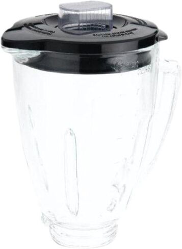Oster Blender 6 Cup Glass Jar, Black Lid in Saudi Arabia